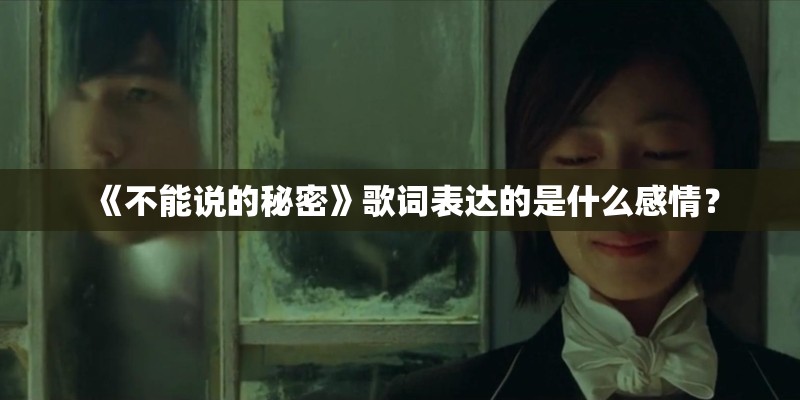 《不能说的秘密》歌词表达的是什么感情？