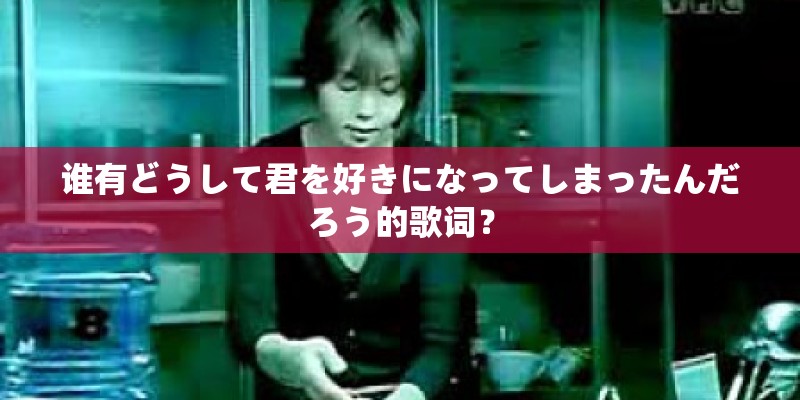 谁有どうして君を好きになってしまったんだろう的歌词？