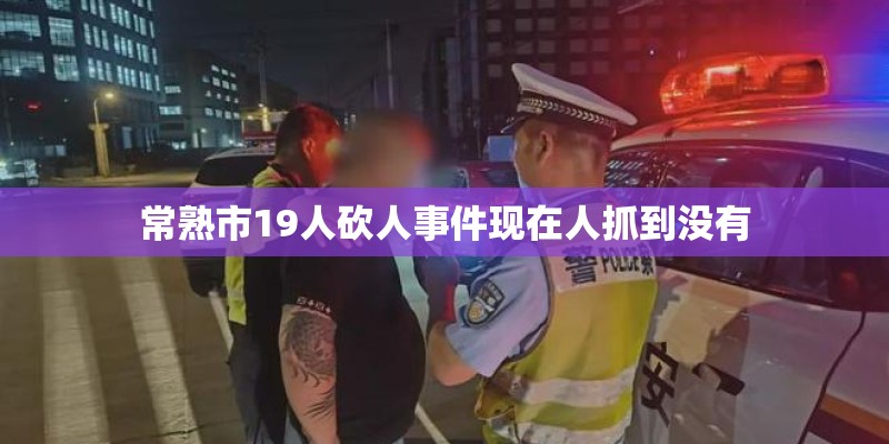 常熟市19人砍人事件现在人抓到没有 常熟市19人砍人事件现在人抓到没有