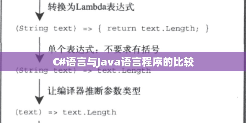 C#语言与Java语言程序的比较