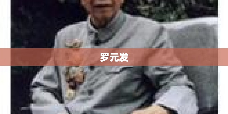 罗元发 罗元发