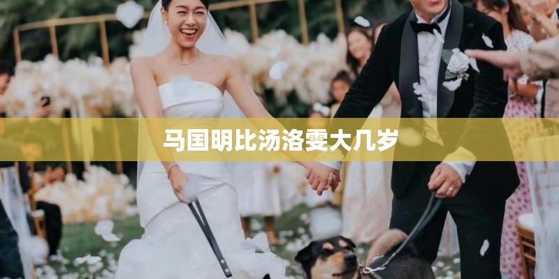 马国明比汤洛雯大几岁